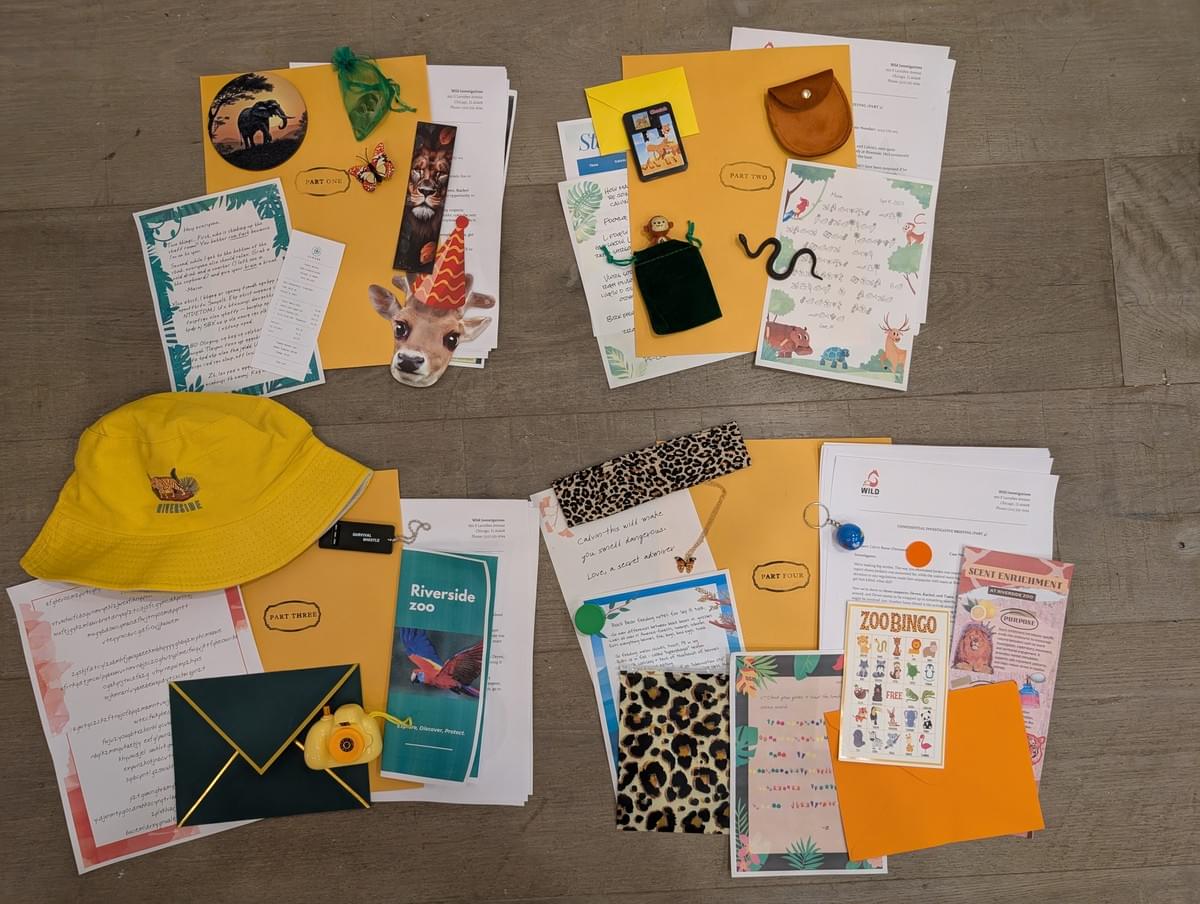 Caged: Murder at the Zoo — 4 Part Murder Mystery Game