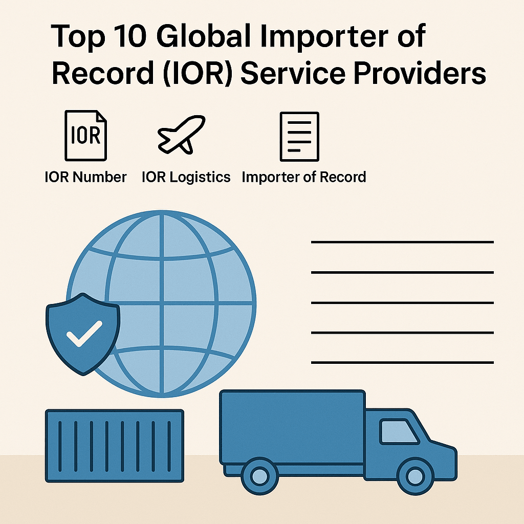 Top 10 Importer of Record (IOR) Service Providers Trust...