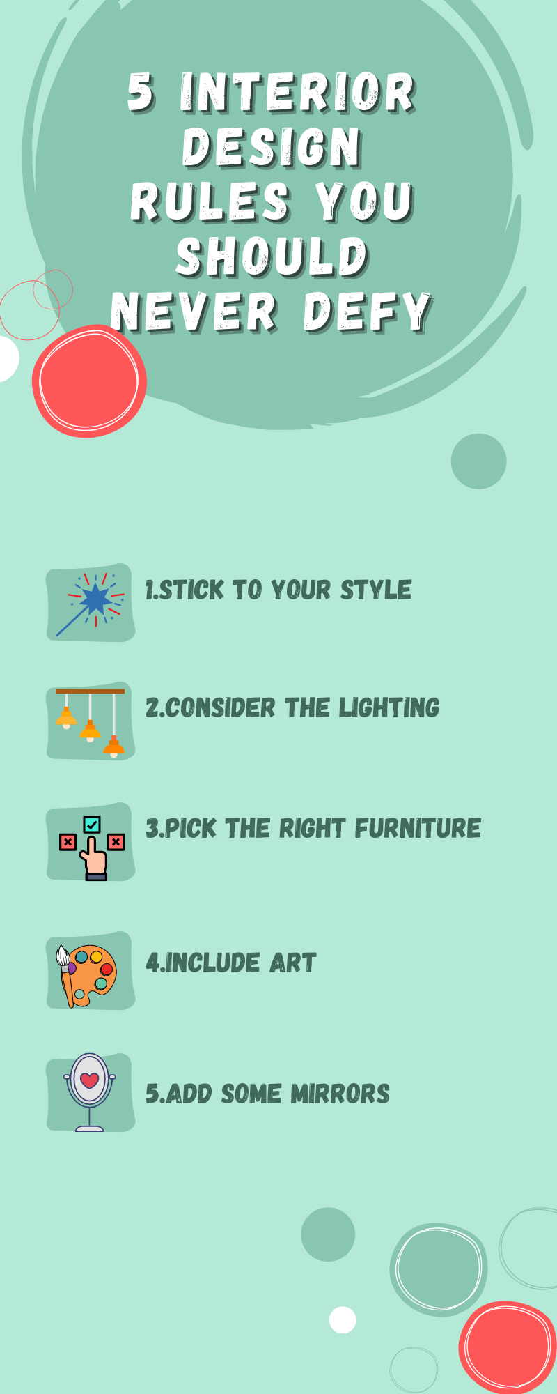 5 Interior Design Rules To Follow When Renovating Your