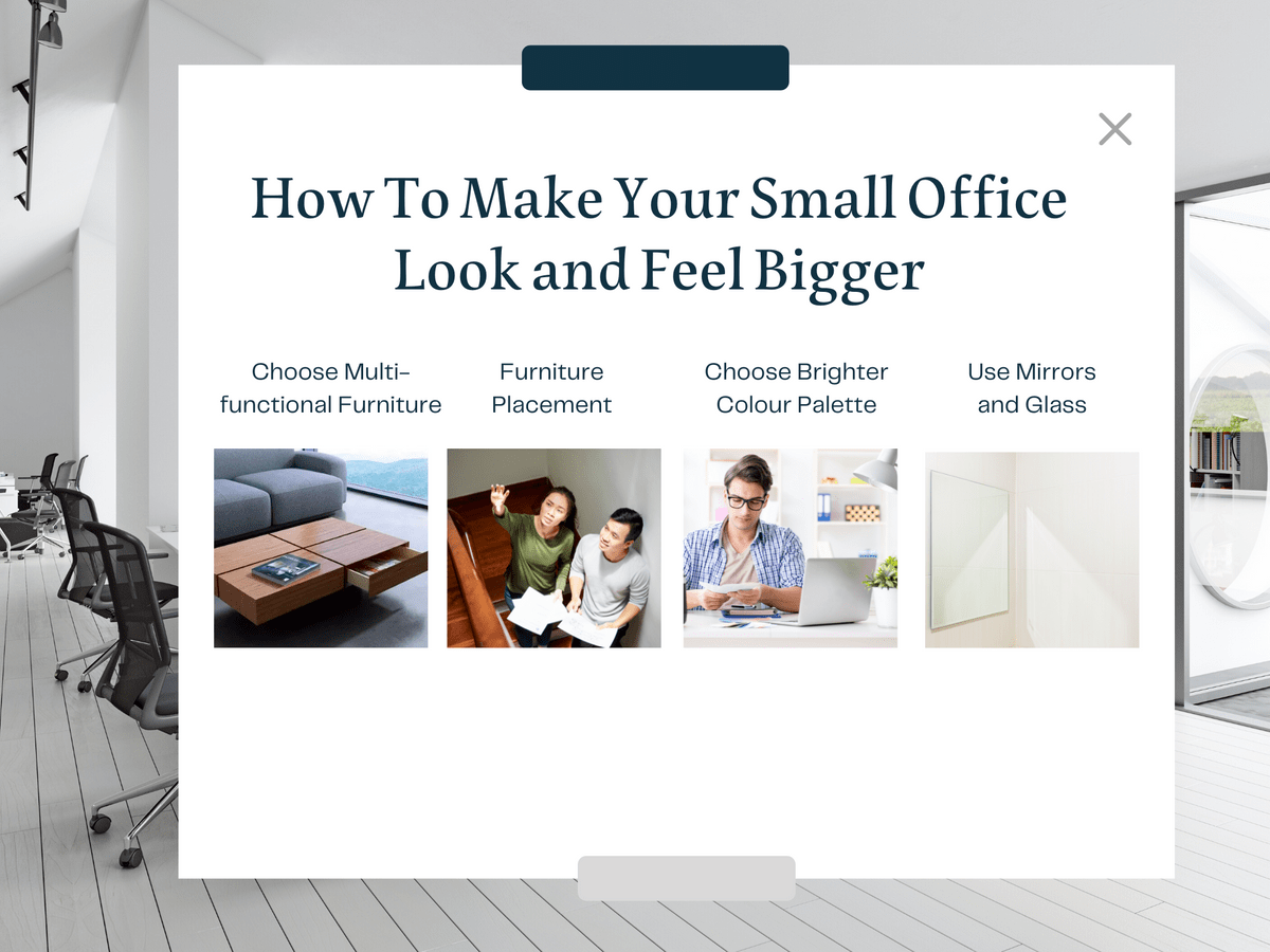 Can You Make Your Small Office Look Bigger? Here’s How