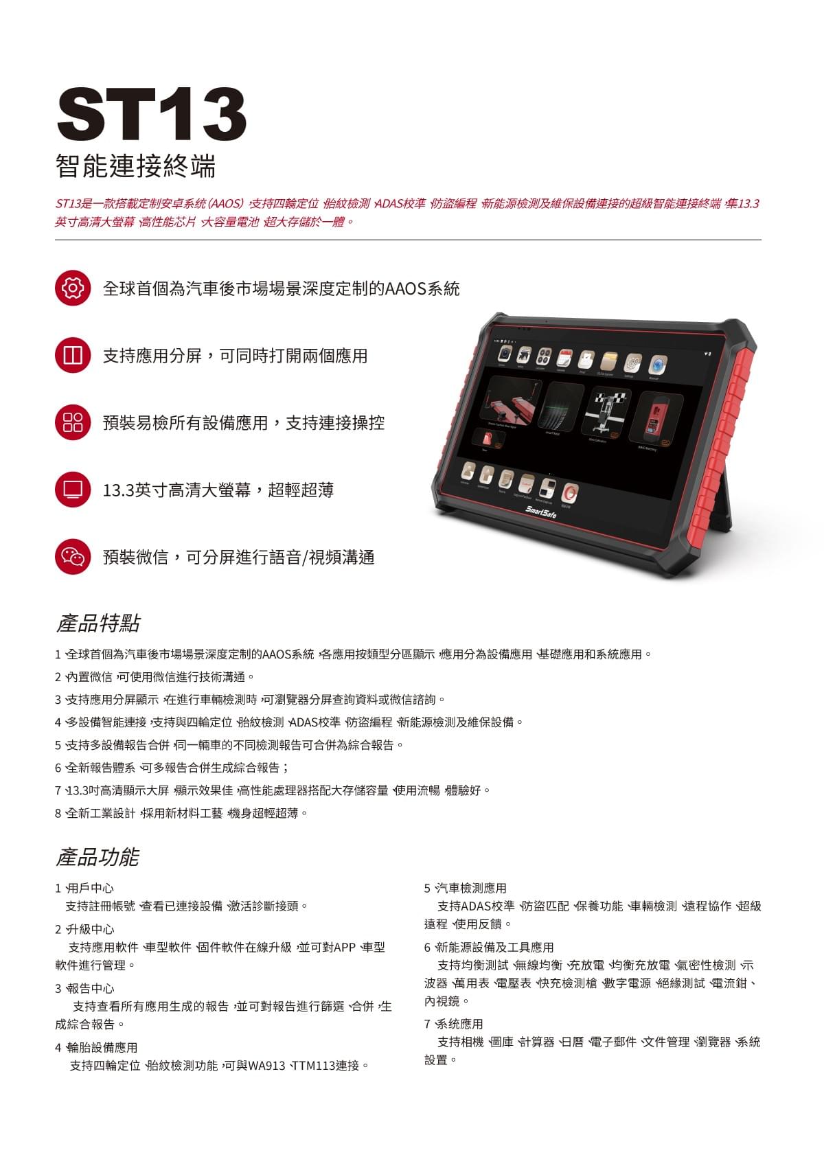 ST13 智慧型聯接終端