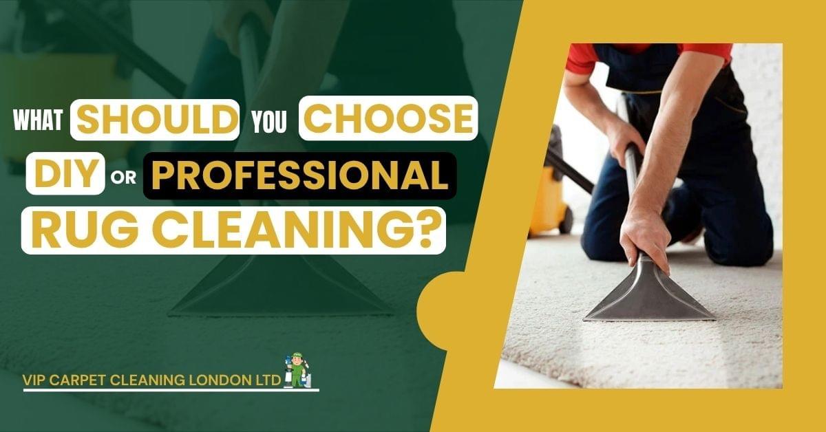 What Should You Choose – DIY or Professional Rug Cleaning?