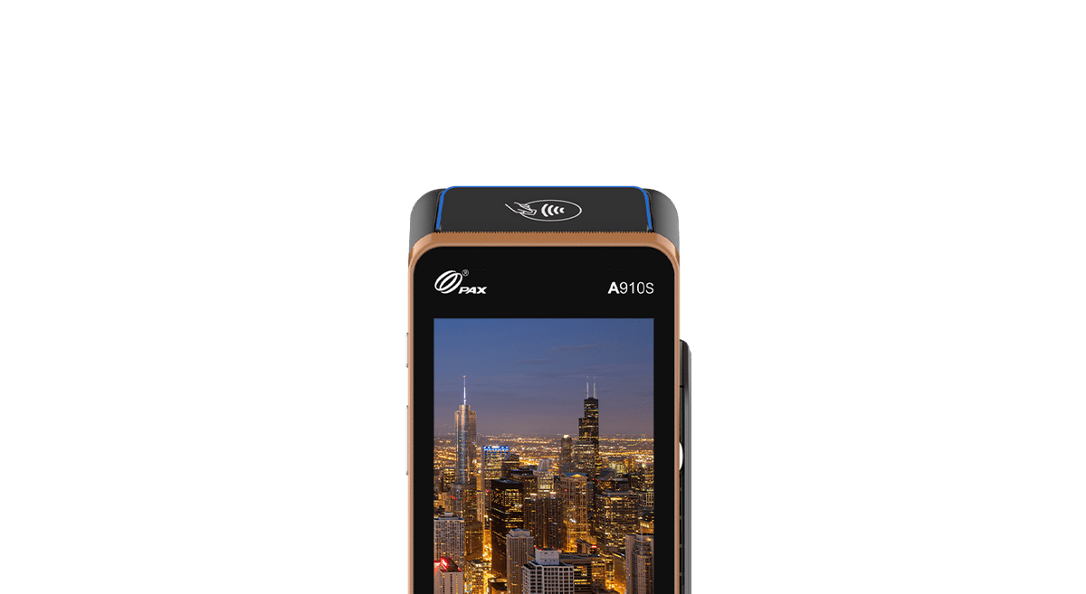 PAX A910S - Android mobile payment terminal