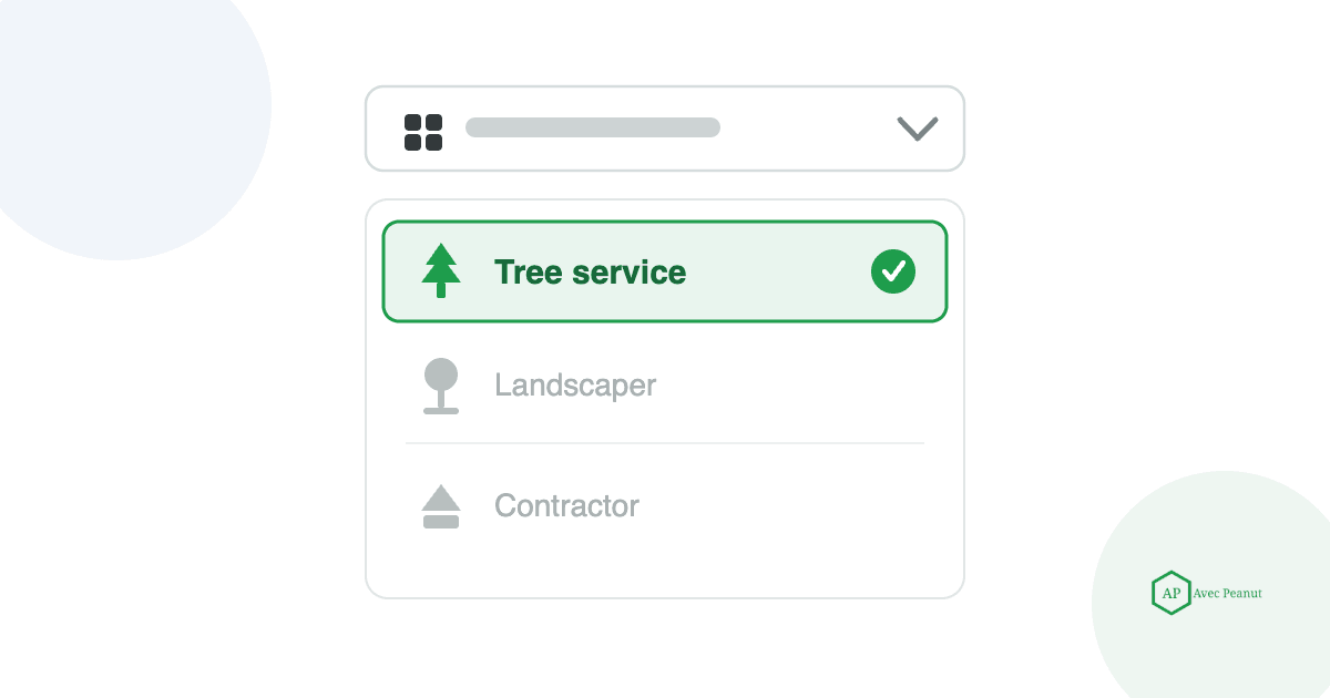 Illustration of choosing a specific primary business category over a vague one
