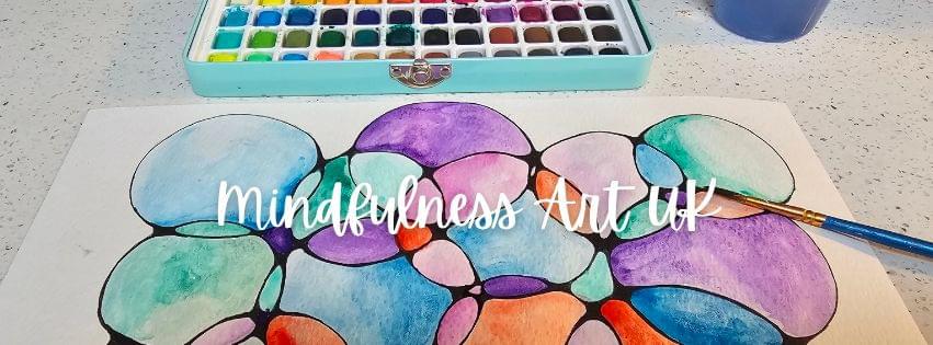 Formby Mindfulness Art Classes - Mindfulness Art UK -  Andrea Dell Artist