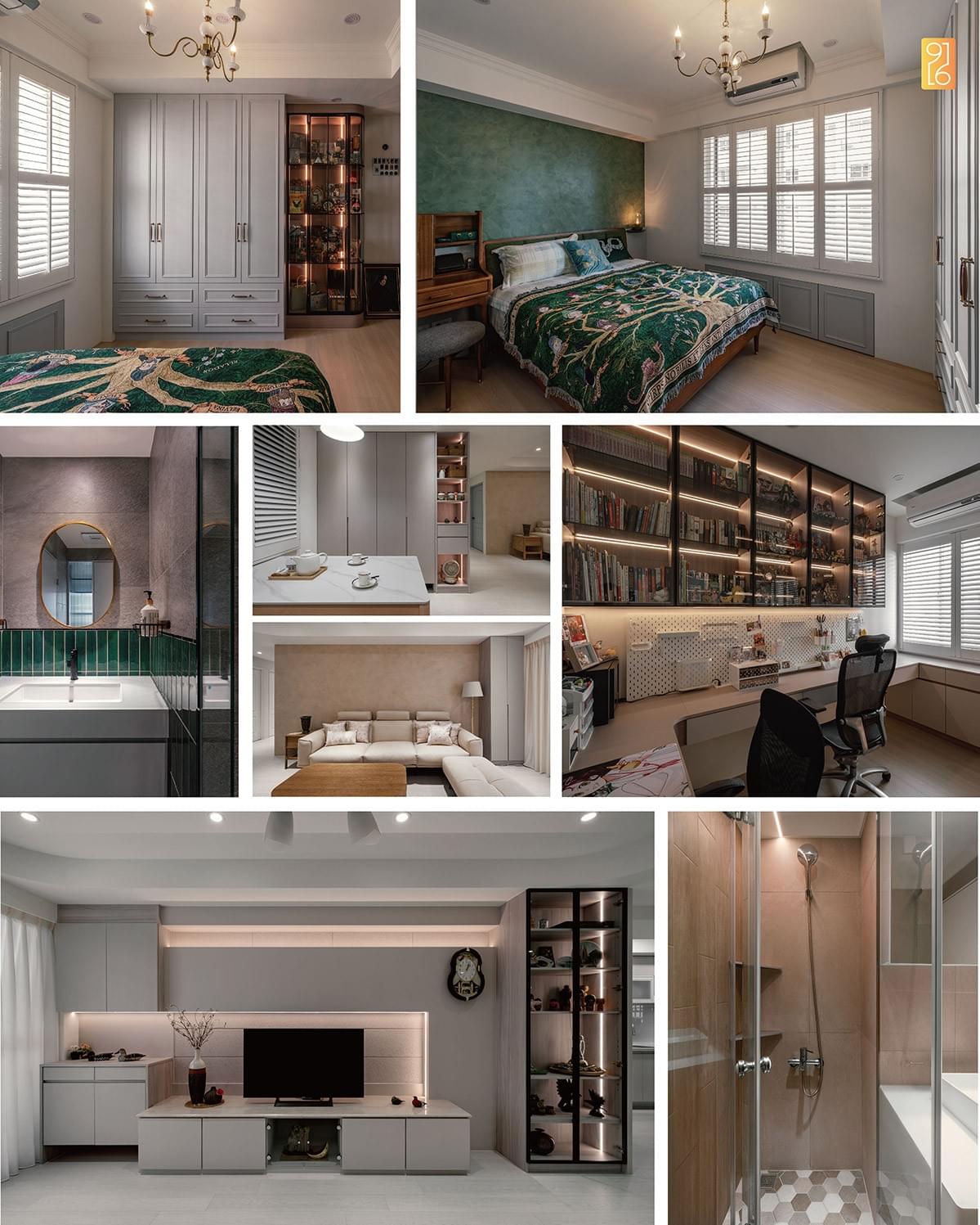 台南室內設計作品介紹：幻境｜現代簡約收藏系室內設計風格