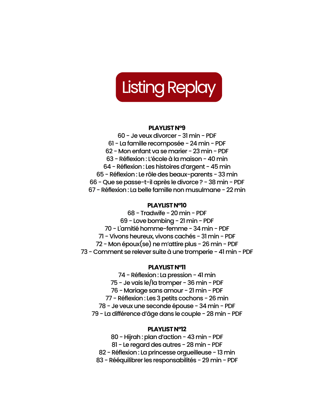 Pack Zawji Replay - 100 replays