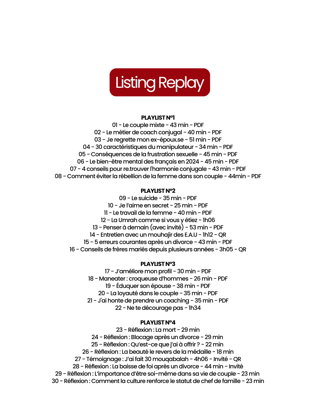 Pack Zawji Replay - 100 replays