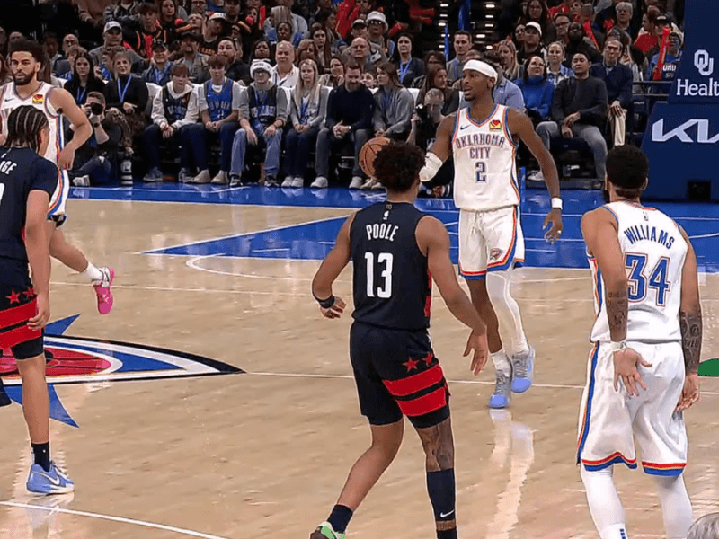 沙巴体育、沙巴体育官网、nba、雷霆vs奇才、Oklahoma City Thunder vs Washington Wizards