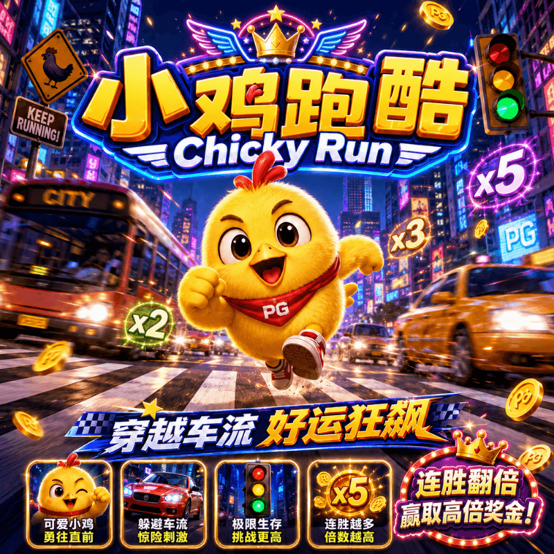 PG电子《小鸡跑酷》Chicky Run 、PG模拟器、PG电子试玩、PG试玩、PG电子模拟器