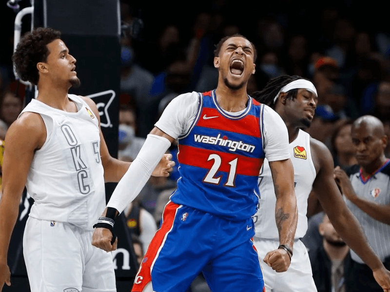 沙巴体育、沙巴体育官网、nba、雷霆vs奇才、Oklahoma City Thunder vs Washington Wizards