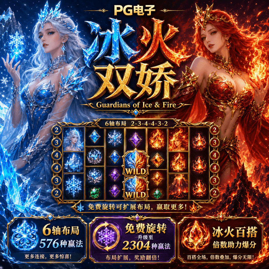 PG电子《冰火双娇｜Guardians of Ice & Fire》、PG电子官网、PG电子、PG模拟器、PG电子试玩、PG试玩、PG电子模拟器