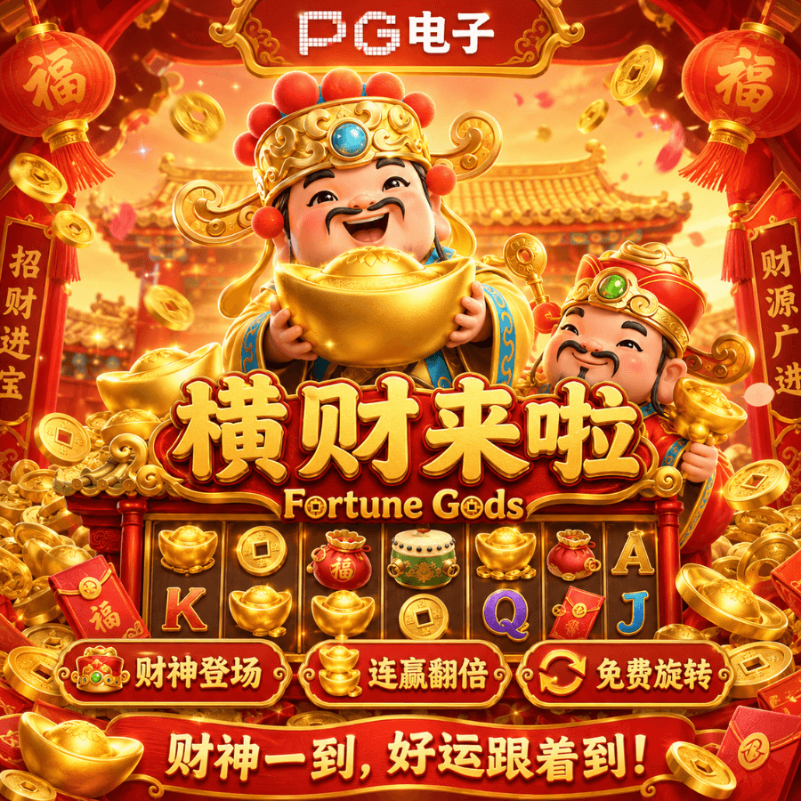 PG电子《横财来啦（Fortune Gods）》、PG电子官网、PG电子、PG模拟器、PG电子试玩、PG试玩、老虎机
