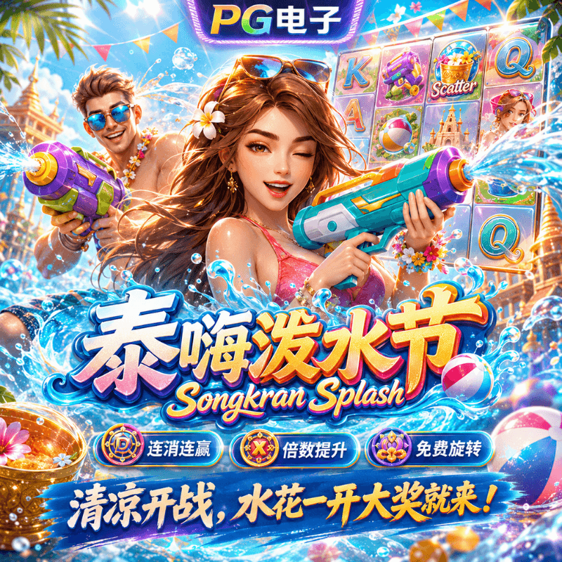 PG电子《泰嗨泼水节（Songkran Splash）》、PG电子、PG模拟器、PG电子试玩、PG试玩、PG电子模拟器