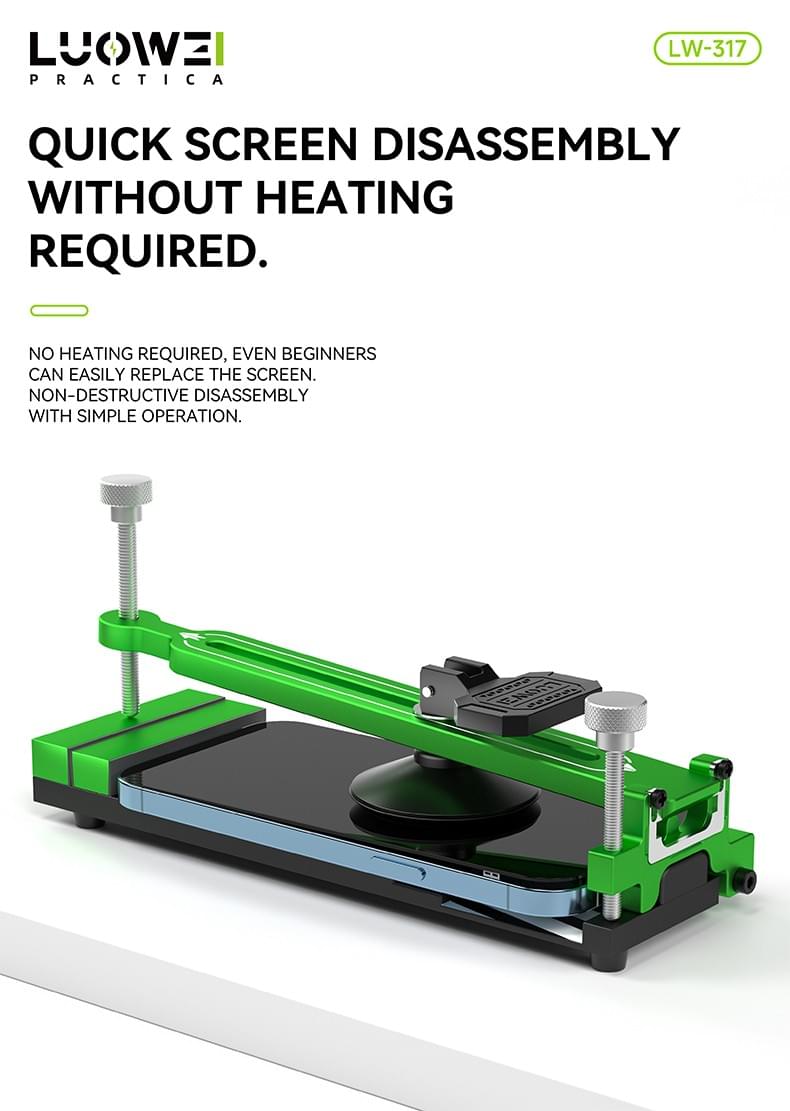 LUOWEI LW-317 Heating-free Mobile Phone Screen Removal Tool For Mobile Phone Repair
