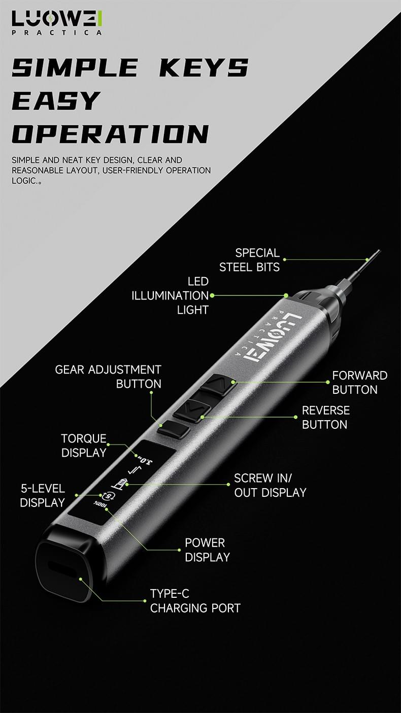 LW-S1/S1Pro Smart electric screwdriver