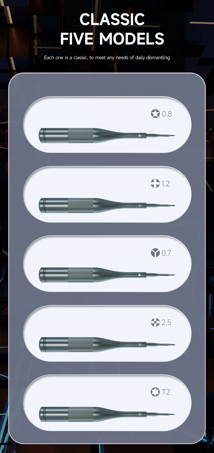 Tomahawk screwdriver