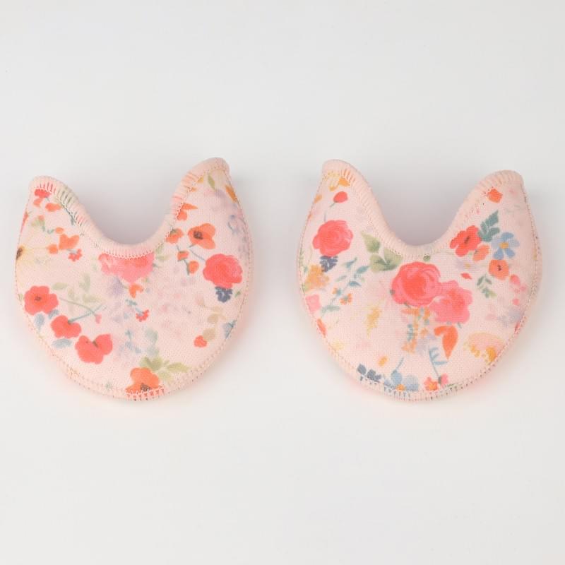 8203-Printed Floral Toe Pad