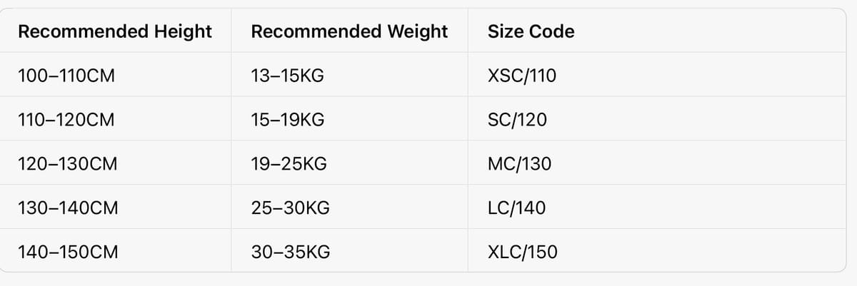 Children's Short Sleeve Training Suit