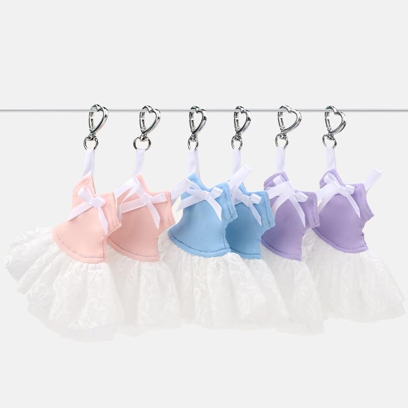 8609-Ballet Skirt Keychain