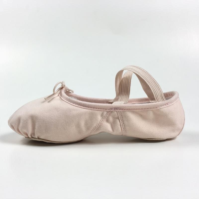 11041 Pink - Canvas Ballet Shoe