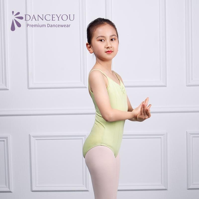3434-Front Pinched Camisole Leotard