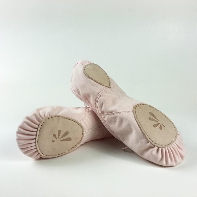 11041 Pink - Canvas Ballet Shoe