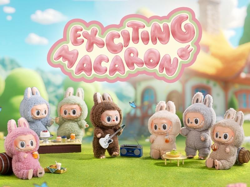 THE MONSTERS Exciting Macaron Plush Toy Series