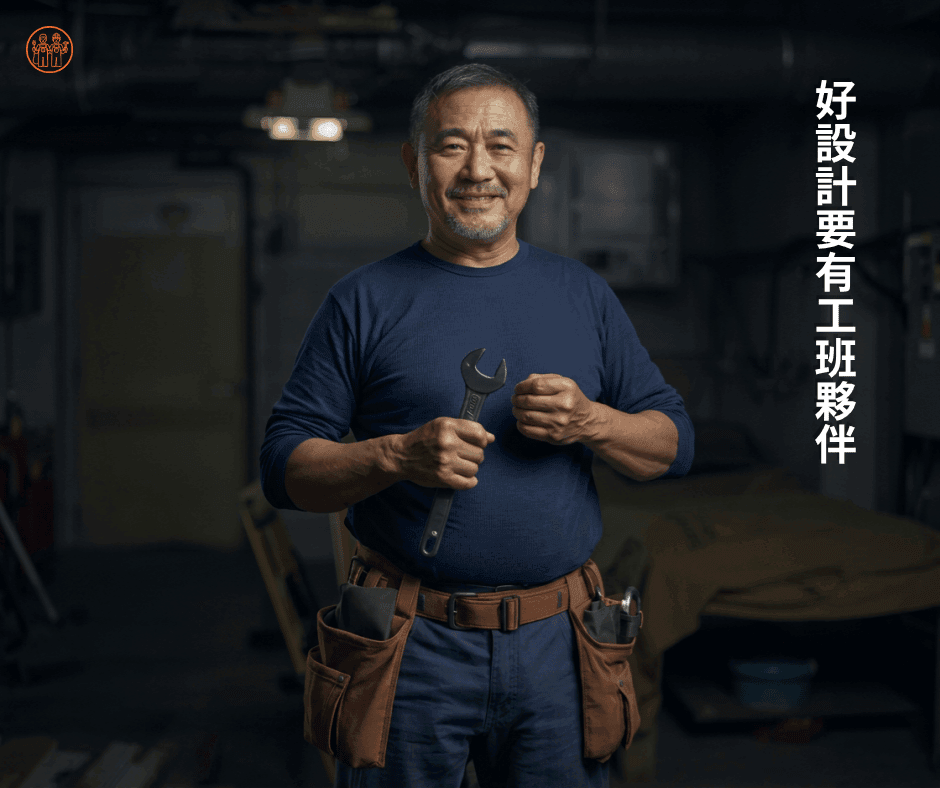 好設計需要一個真正懂施工的工程夥伴