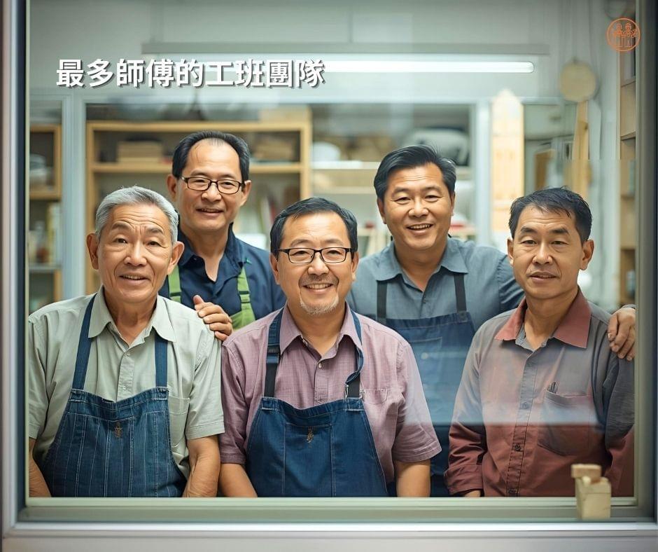 高雄最多師傅的工班團隊