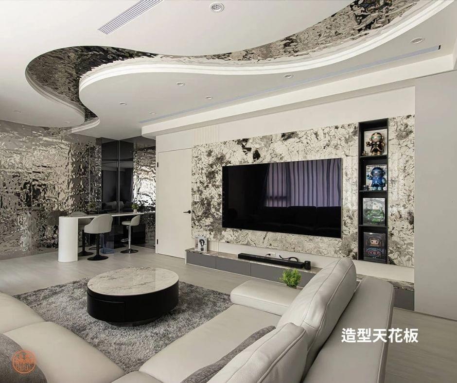 高雄案例｜造型天花板完工實景
