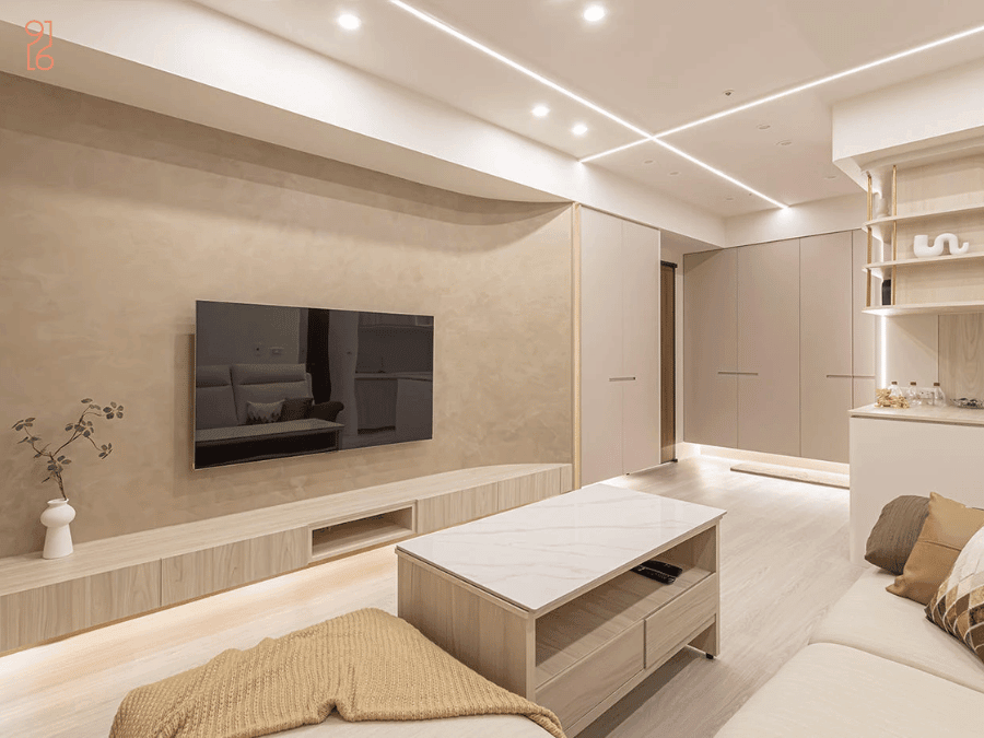 淺宿｜台南永康日式侘寂室內設計住宅作品