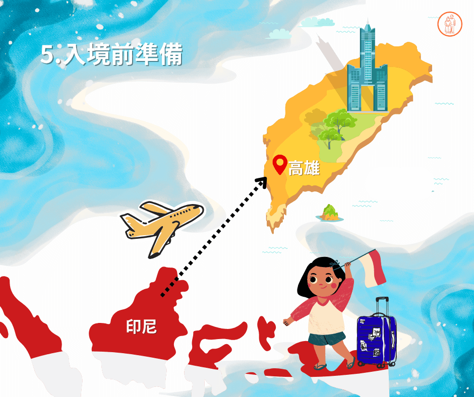 步驟五外籍看護入境前準備 步驟五外籍看護入境前準備