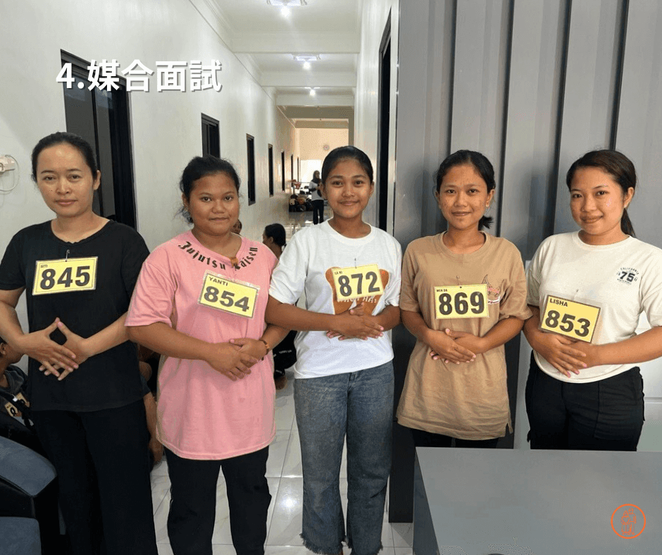 步驟四外籍看護媒合與面試 步驟四外籍看護媒合與面試