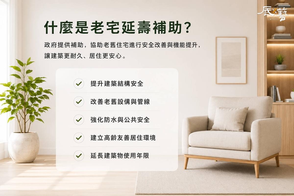 高雄老宅延壽補助說明介紹