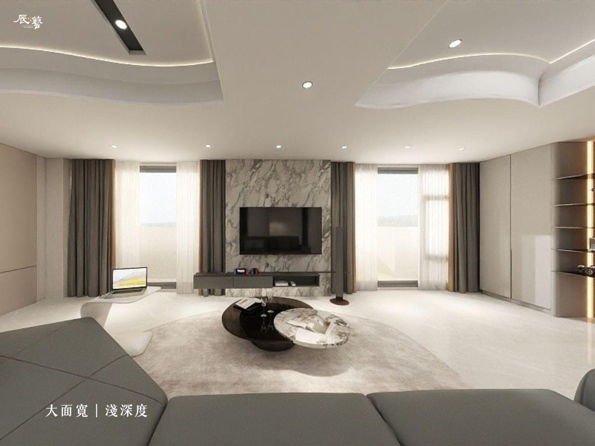 高雄豪宅設計重視大面寬淺深度的意念 高雄豪宅設計重視大面寬淺深度的意念