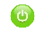 A circular green button featuring a white power symbol at its center. The symbol consists of a vertical line intersecting the top of a broken circle—an internationally recognized icon for powering on or off electronic devices. The background is a gradient of dark purple, which contrasts sharply with the bright green button, making it visually prominent. The design is sleek and modern, evoking themes of activation, control, and digital readiness. It may represent user interface elements, tech branding, or symbolic prompts for engagement and decision-making