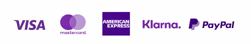 Payment methods accepted at Wright counselling and Supervision Service: Visa, Mastercard, American Express, Klarna, and PayPal logos displayed in a purple theme Payment methods accepted at Wright counselling and Supervision Service: Visa, Mastercard, American Express, Klarna, and PayPal logos displayed in a purple theme