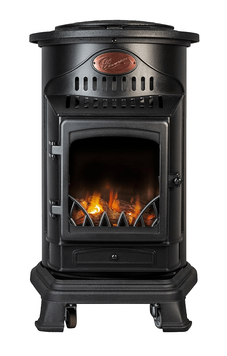 UI Provence Portable Real Flame Fire available in a choice of finishes from M&G Energy, Pembroke Dock
