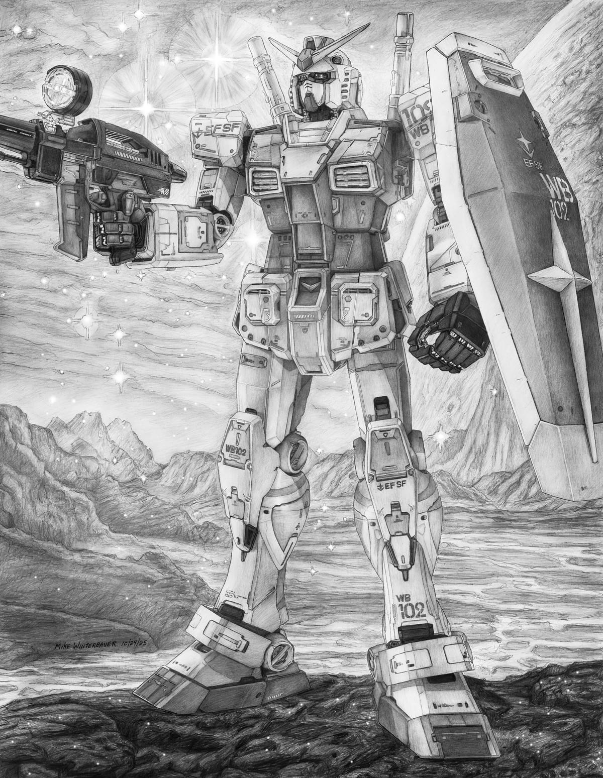 My cool new Gundam RX-78-2 drawing! My cool new Gundam RX-78-2 drawing!