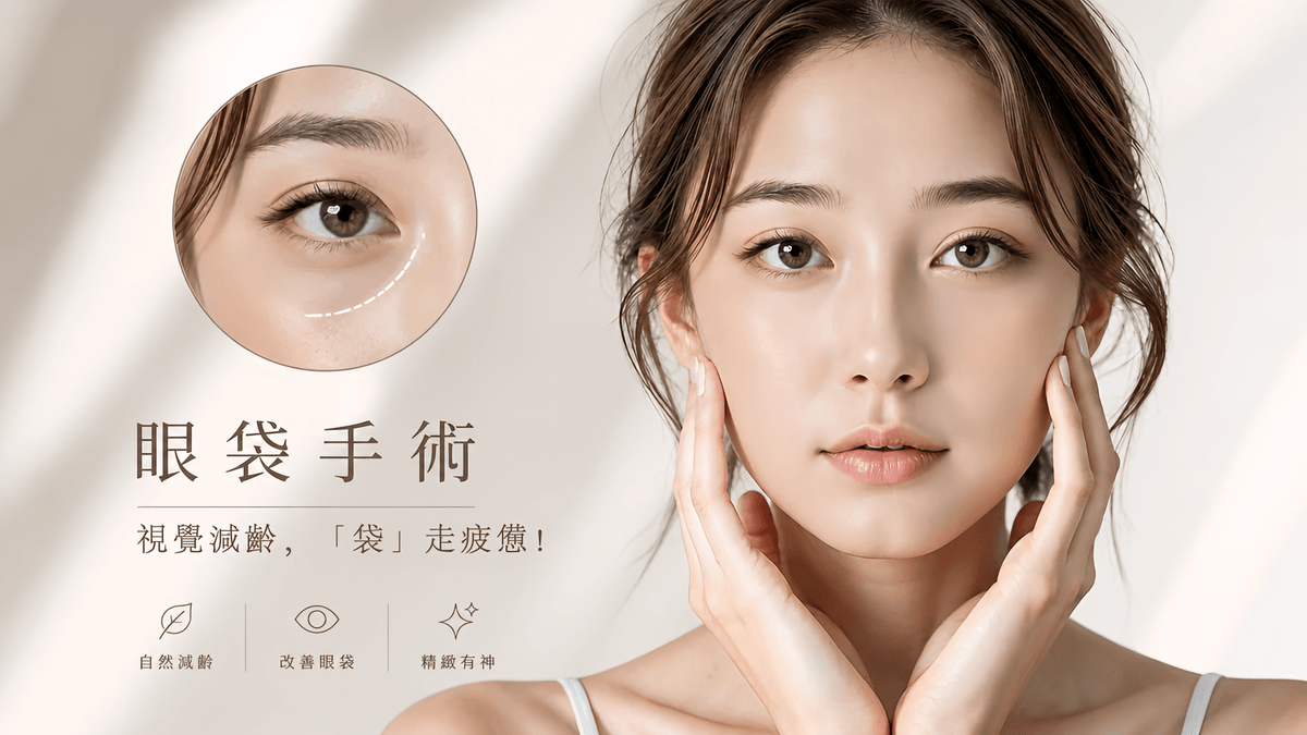 隱痕眼袋手術：改善突出眼袋，找回年輕眼眸