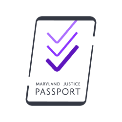 Digital ad of an older woman holding a phone