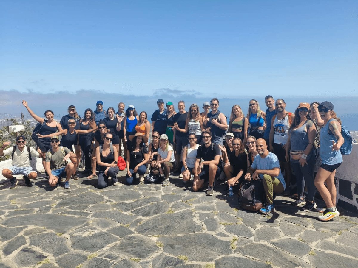 Sky Coworking hiking social event