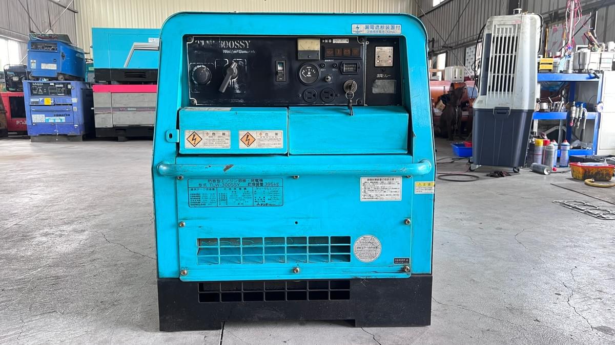 【現貨】日本外匯中古 DENYO 電友 TLW300 『低噪音』柴油引擎電焊發電機