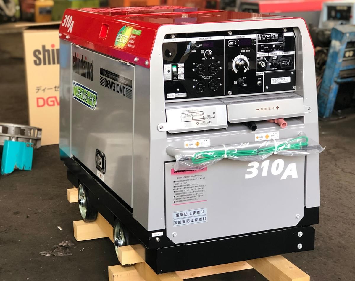 【現貨】全新品 SHINDAIWA  新大和 DGW310MD 『靜音型』柴油引擎電焊發電機
