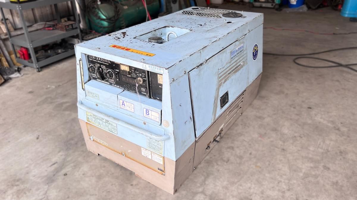 【雙人焊接】日本外匯中古 DENYO 電友 TLW-300SSWK﹝靜音型﹞柴油引擎電焊發電機