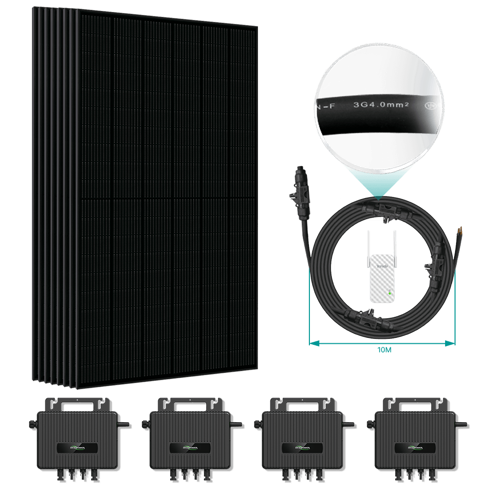 Autoconsommation Kit Solaire 3000W - Maysun Solar