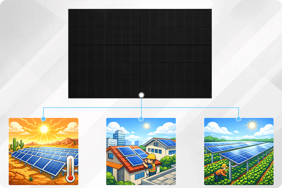 Moduły HJT mają przewagę w określonych scenariuszach.