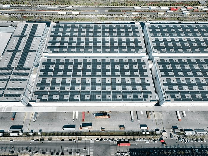 Soluzione di autoconsumo di fotovoltaico aziendale