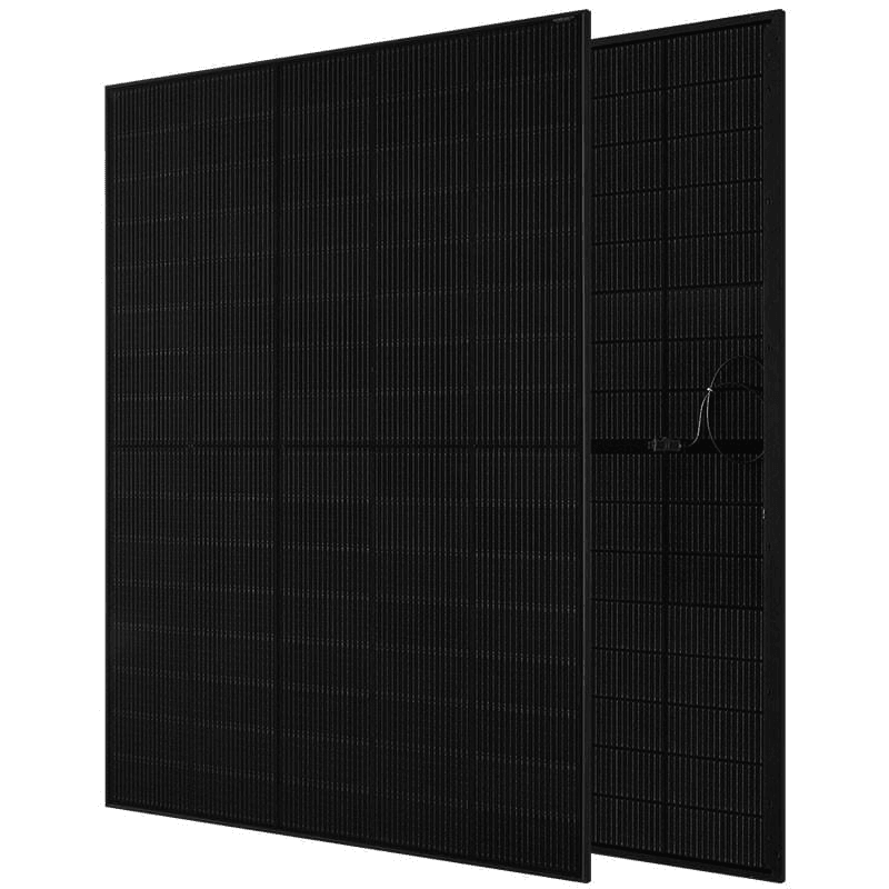 Maysun pannello solare HJT nero completo da 420W a 430W, vetro vetro bifacciale